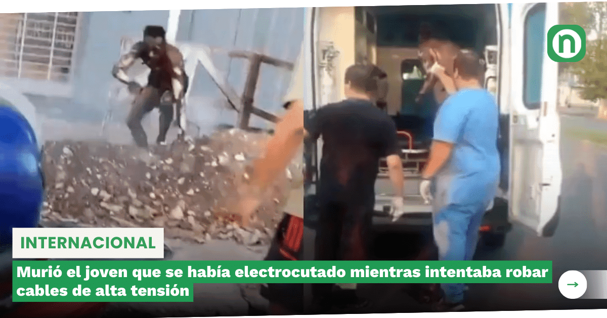 Muri El Joven Que Se Hab A Electrocutado Mientras Intentaba Robar