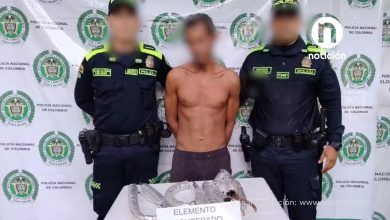 Capturan a hombre que presuntamente robaba tubos de cobre de un aire acondicionado en Montería