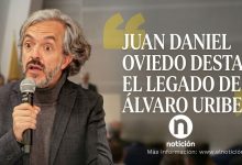 Juan Daniel Oviedo destacó el legado de Álvaro Uribe durante cierre de campaña