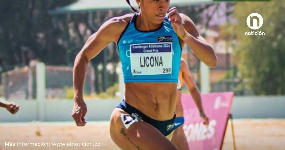 La cordobesa Lina Licona clasifica a la final de los 400 metros en el Panamericano de Atletismo Medellín 2026