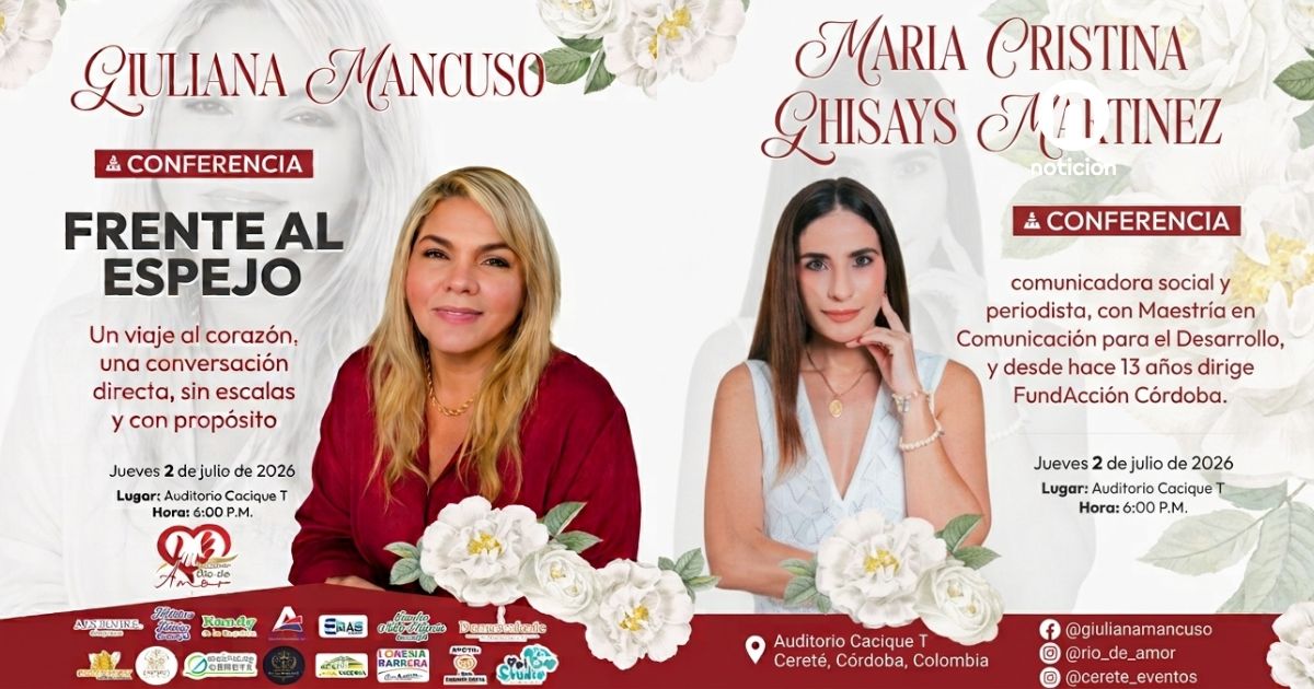 Conferencia “Frente al Espejo Un viaje al corazón” en Cereté