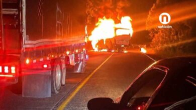 Quemaron bus en vía del Oriente antioqueño; Gobernación ofrece $200 millones de recompensa