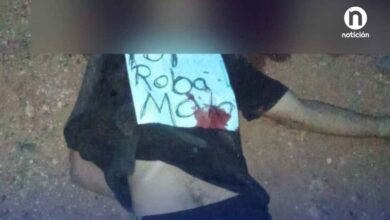 Por Roba Moto nota dejada sobre hombre asesinado en San Pelayo